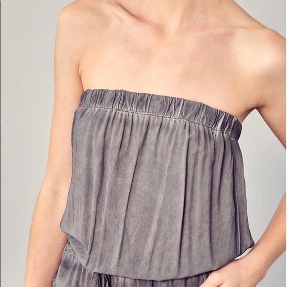 Mustard Seed Strapless Jumpsuit - Picture 4 of 4